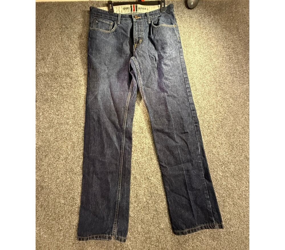 Tommy Hilfiger Men's Dark Wash Classic Straight Denim Jeans Size 32x32